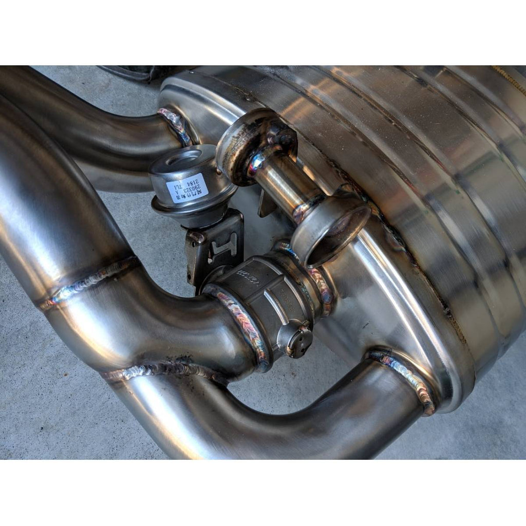 Porsche 911 997.2 Carrera Valved Cat Back Exhaust Silencers