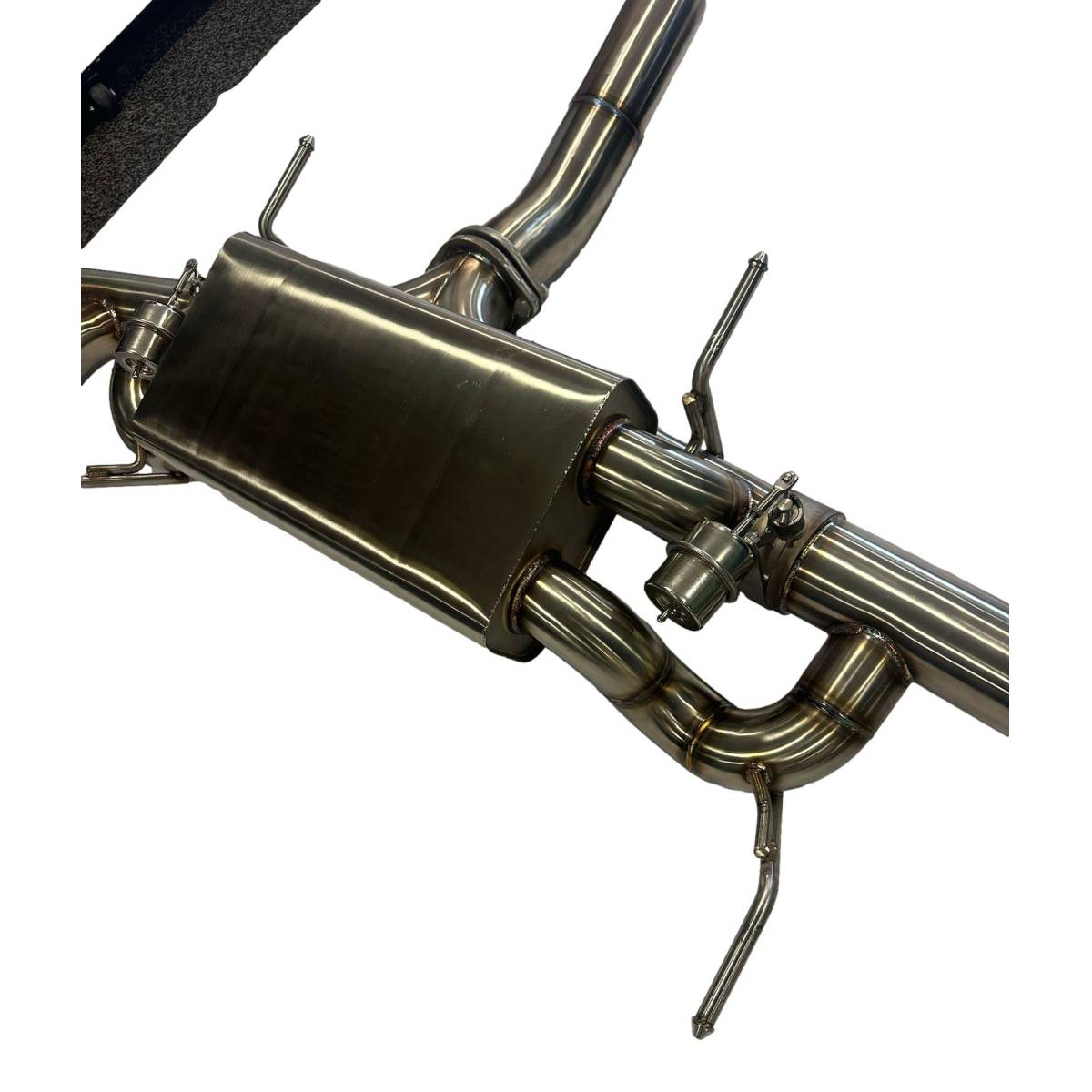 Nissan GTR 3.5" Valved Catback Exhaust with 5" Quad Tailpipes