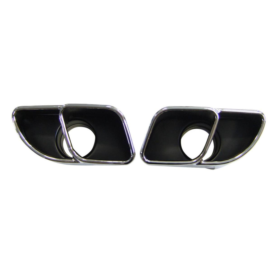 Porsche 911 997.1 Carrera Chrome Finish Exhaust Tailpipes