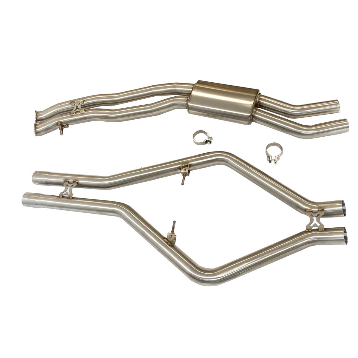 BMW X6  E71 N54 Valvetronic 2.5 Inch Stainless Steel Exhaust