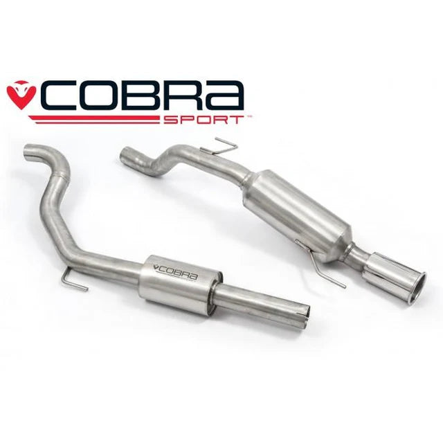 COBRA SPORT - Vauxhall Corsa D 1.6 SRI (10-14) Cat Back Performance Exhaust