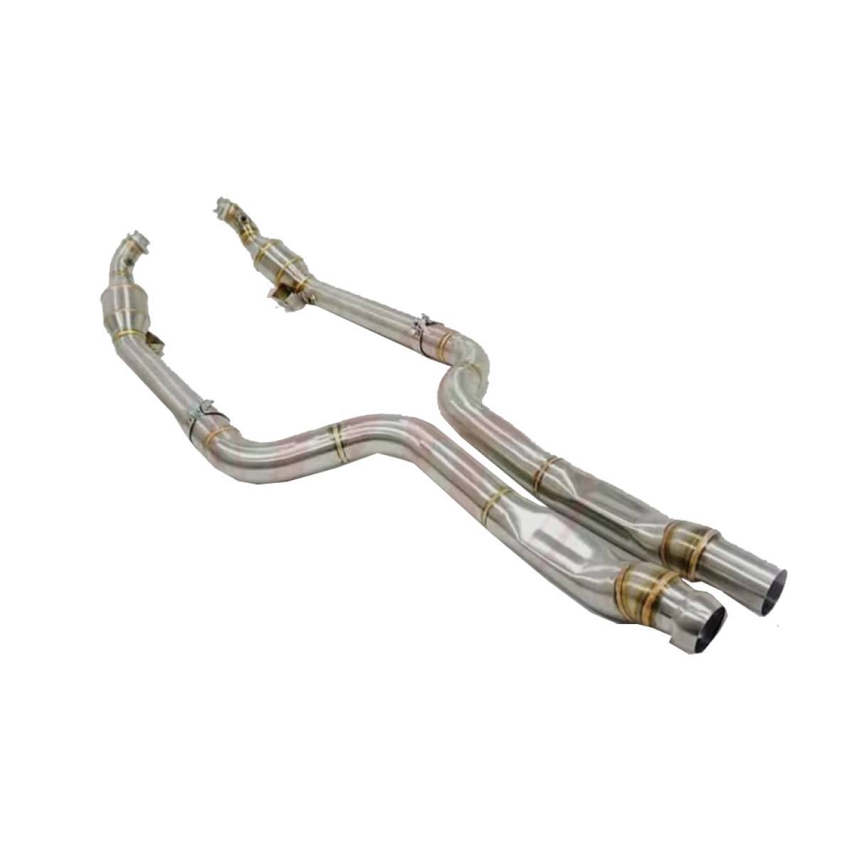 Mercedes-Benz C63 AMG W204 Decat Exhaust Downpipes