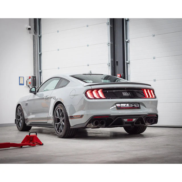 COBRA SPORT - Ford Mustang 5.0 V8 GT (2018>) Facelift 3" Valved Cat Back Performance Exhaust