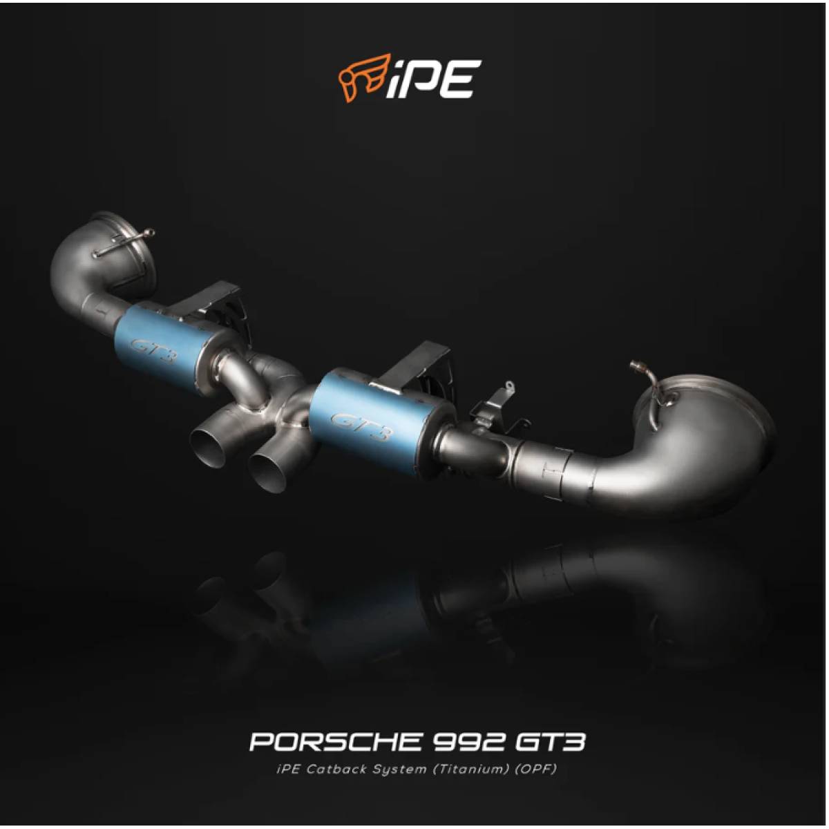 Porsche 992 GT3 / GT3 TOURING / GT3 RS 2021 - Current Titanium Cat Back System