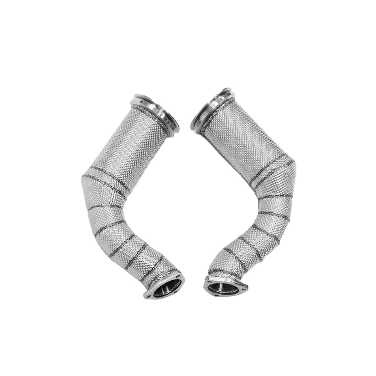 Lamborghini Urus V8 2018+ Decat Exhaust Downpipes