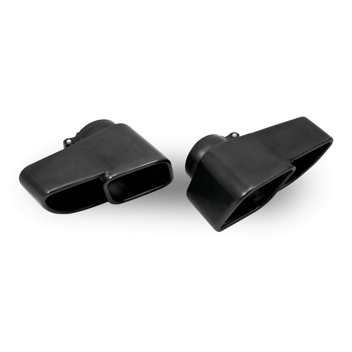 Porsche 911 997.1 Turbo Black Exhaust Tailpipes