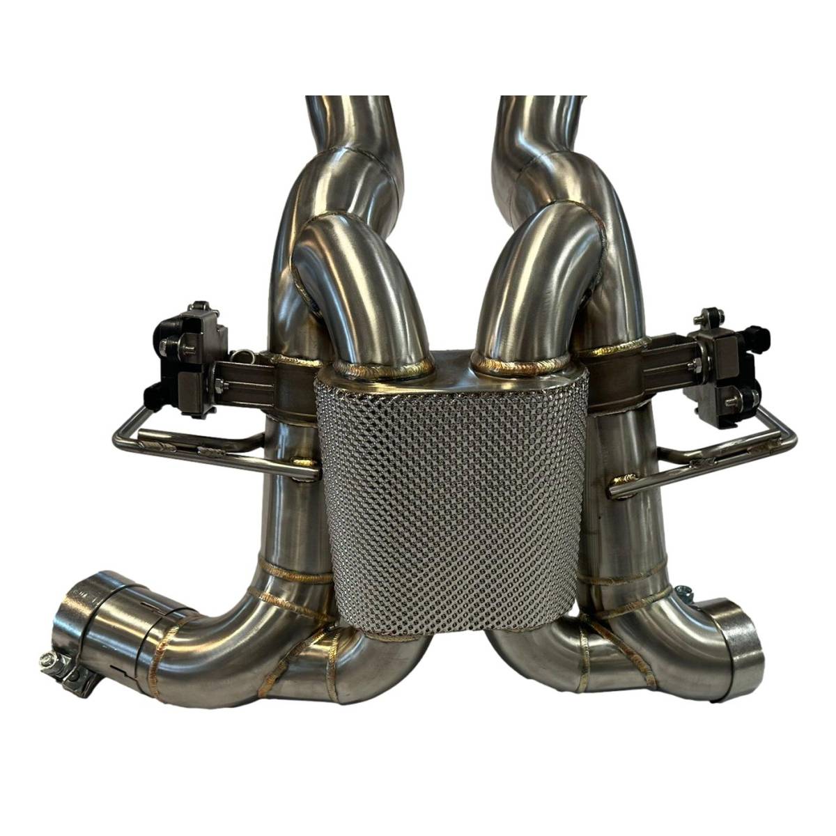 McLaren 570 & 570S Valvetronic Cat Back Exhaust with Heat Shield