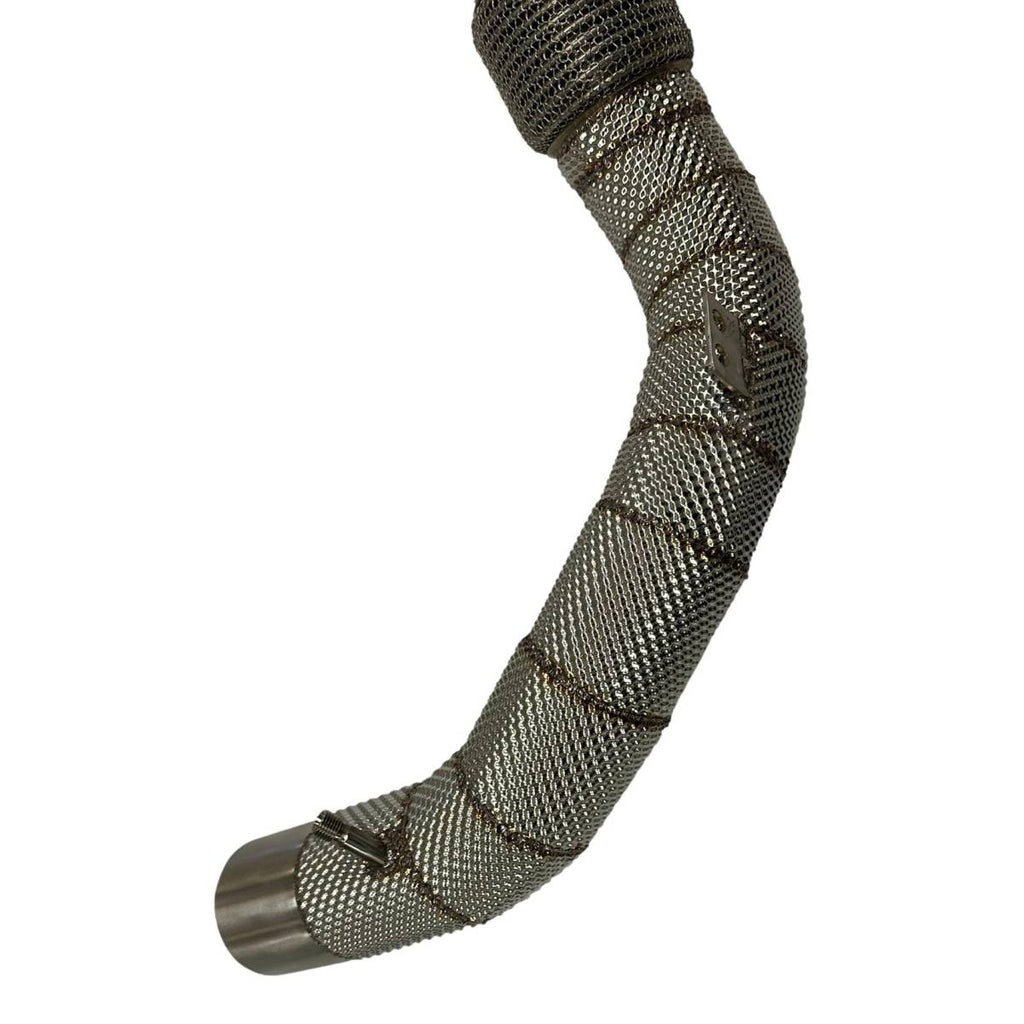 BMW X5M X6M F95 F96 Downpipes With Heat Shield