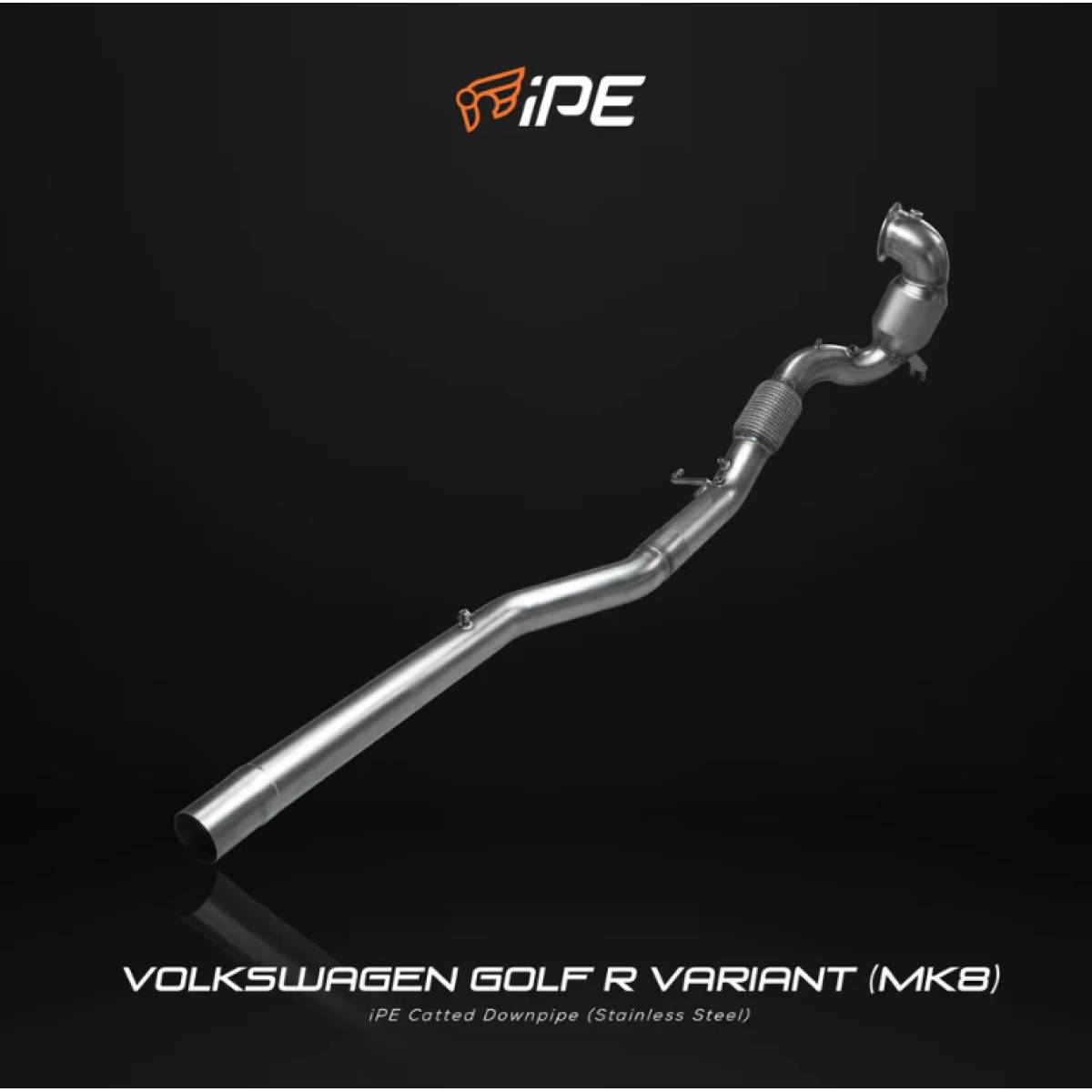 Volkswagen Golf R MK8 Variant 2021 - Current Catted Downpipe+Front Pipe