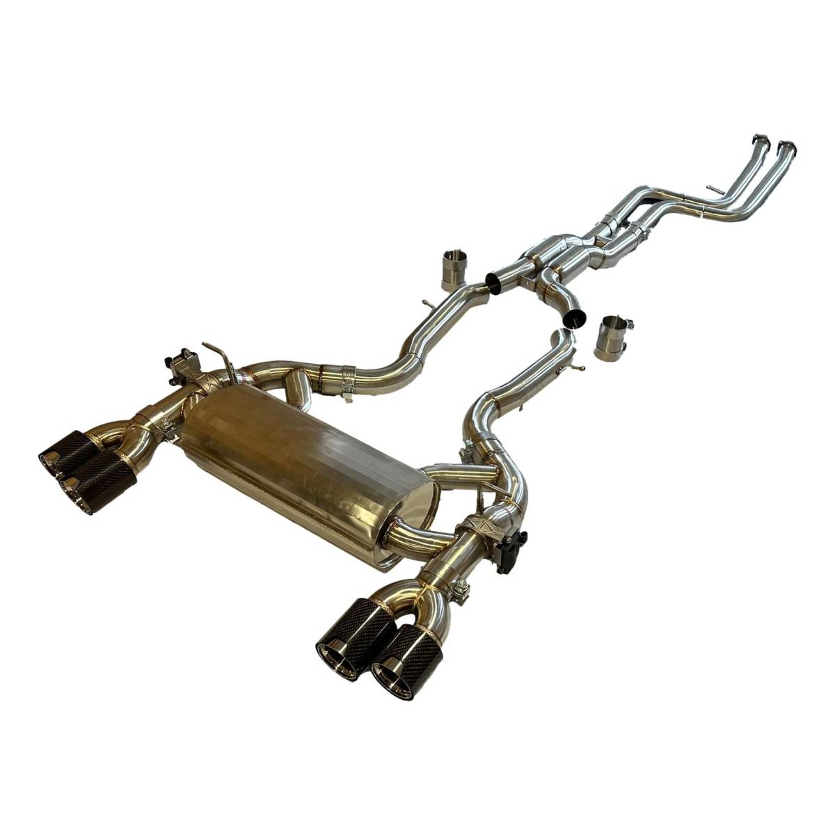 BMW M2 Competition F87 Valvetronic Cat Back Exhaust (S55 Engine)