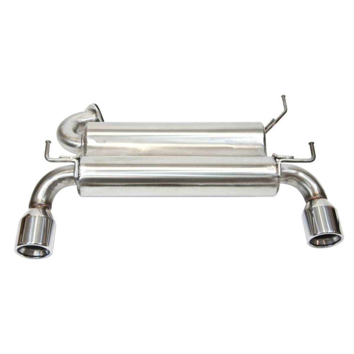 Nissan 350Z Rear Exhaust Silencer Stainless Tailpipes