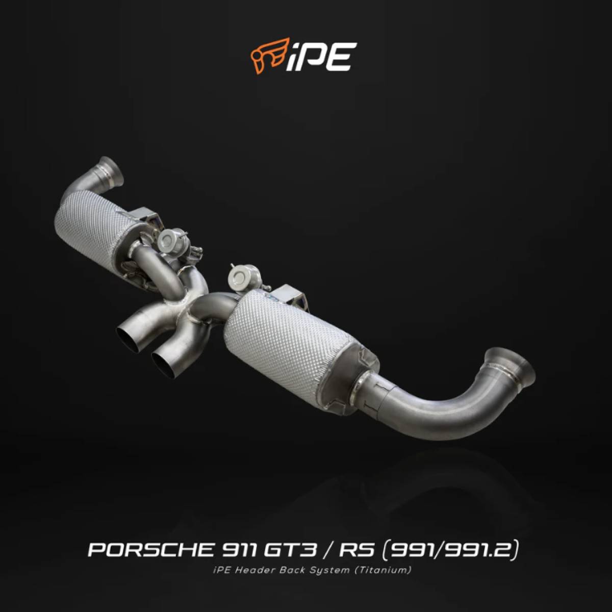 Porsche 991.1 GT3 / GT3 RS 2013-2015 991.2 GT3 / GT3 RS 2016-2019 Titanium Cat Back System