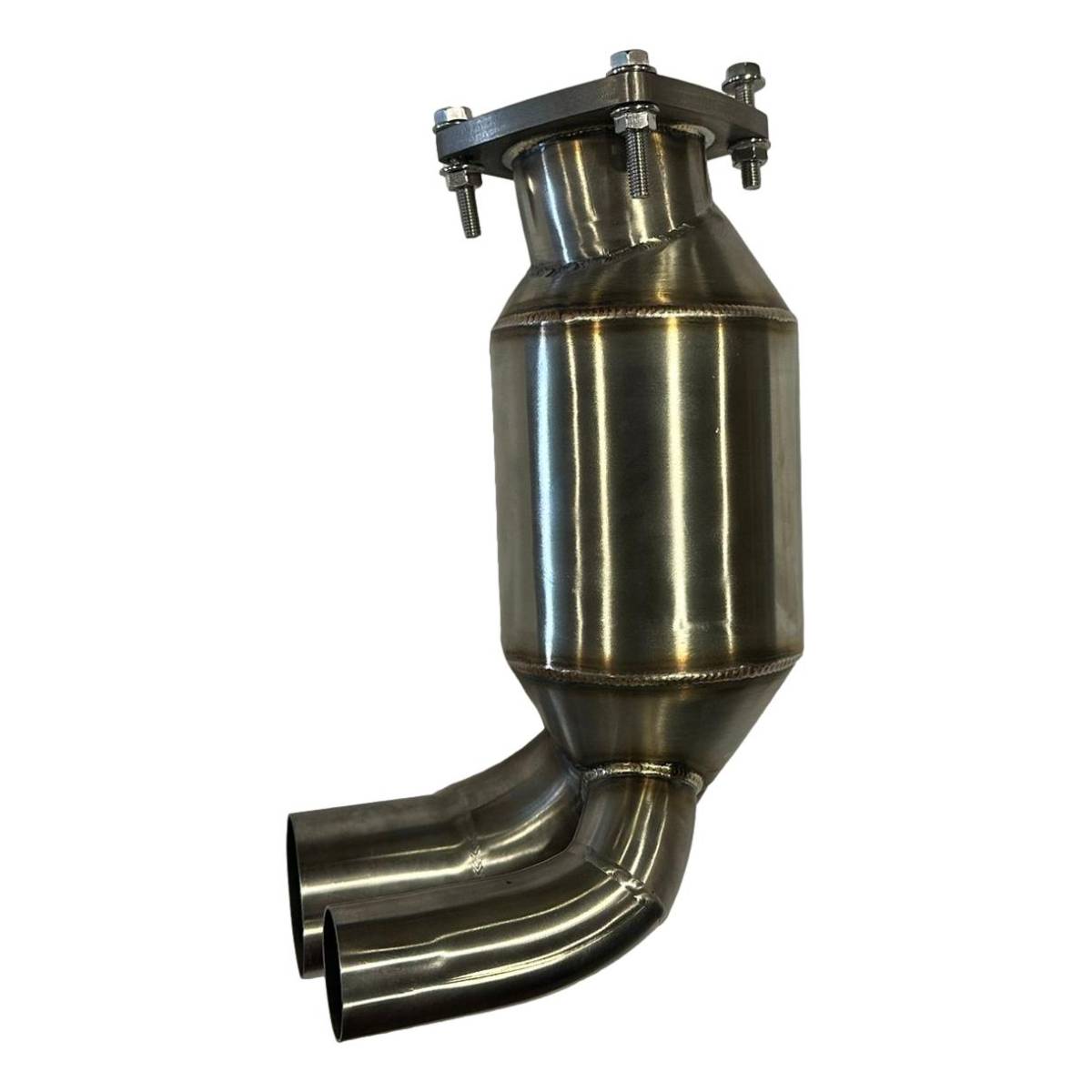 Porsche 911 991.2 Carrera Downpipe with 300 Cell Cats