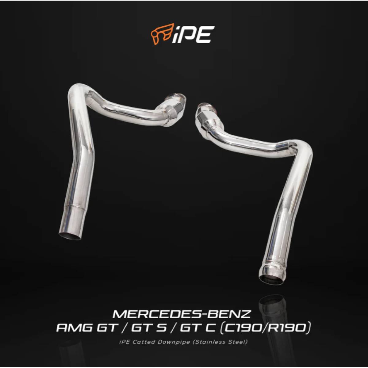 Mercedes-Benz C190-AMG GT / GT S / GT C 2015 - Current Catted Downpipe Non-OPF Version