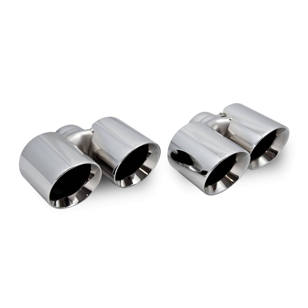 Porsche 911 997.2 Carrera Valved Cat Back with Chrome Tailpipes