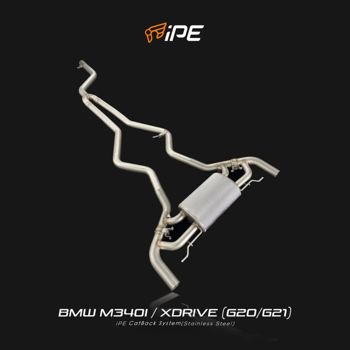 BMW G20/G21-M340i B58 2019 - Current Cat Back System OPF Version