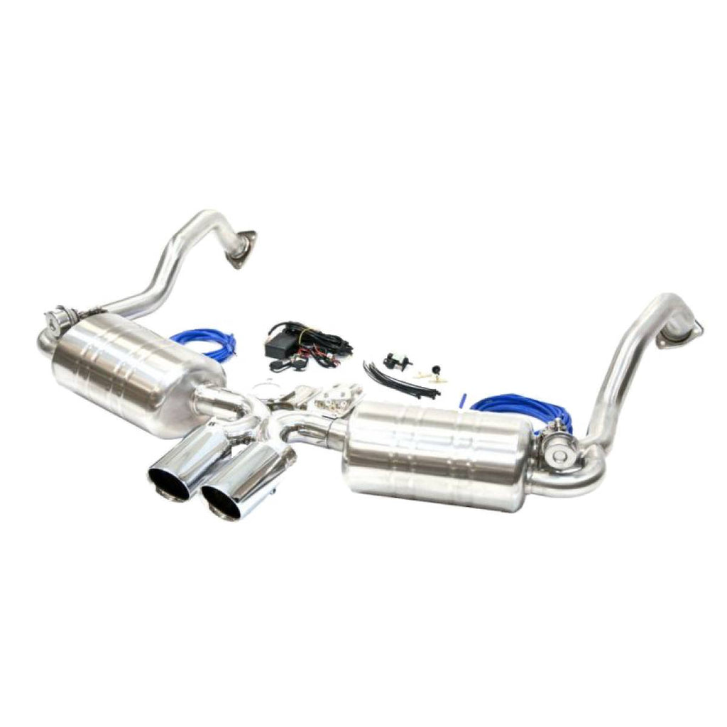 Porsche 987.1 Boxster & Cayman Valved Cat Back Exhaust Silencers