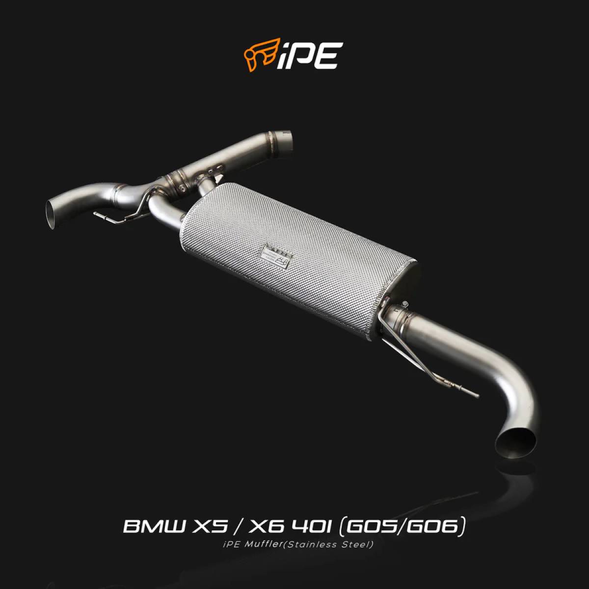 BMW G05-X5 40i G06-X6 40i B58 2018 - 2022 Cat Back Valvetronic Muffler OPF Version