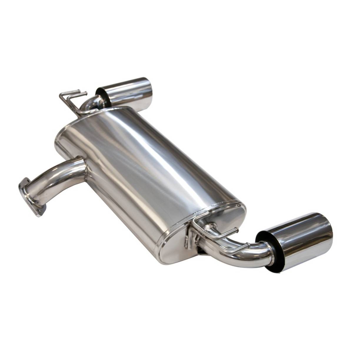 Mitsubishi Evo 10 (Evo X) Rear Exhaust Silencer inc. Tailpipes