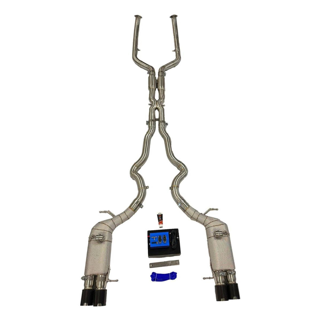 BMW F10 M5 Valvetronic Catback Exhaust By Powerflow Exhausts