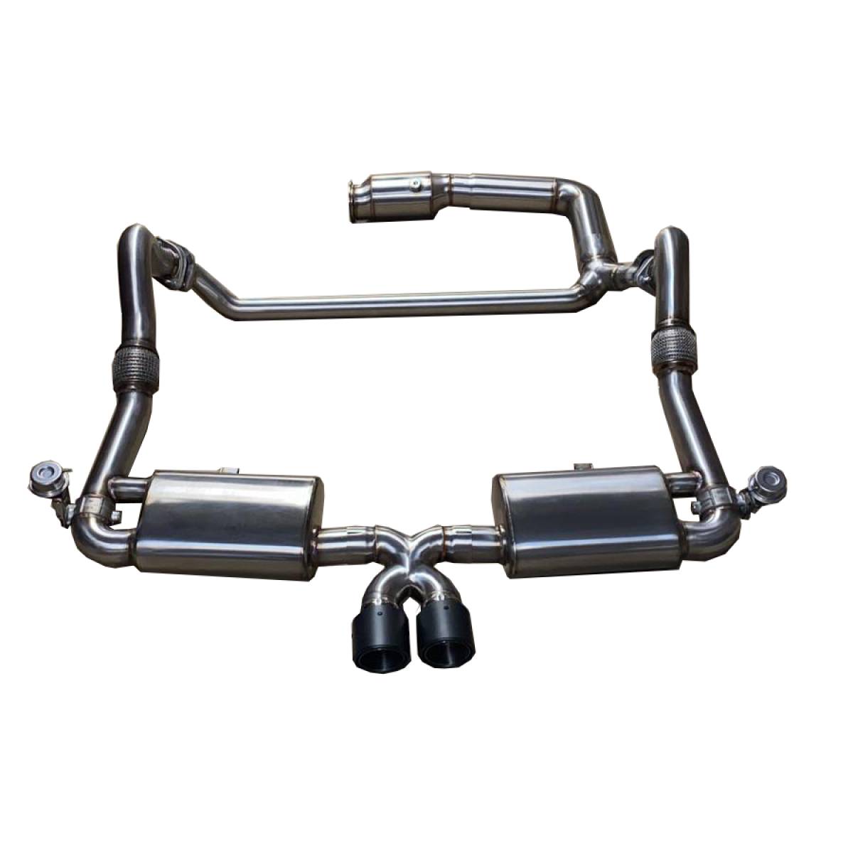 Porsche 982 (718) Boxster & Cayman Manifold Back Valved Exhaust