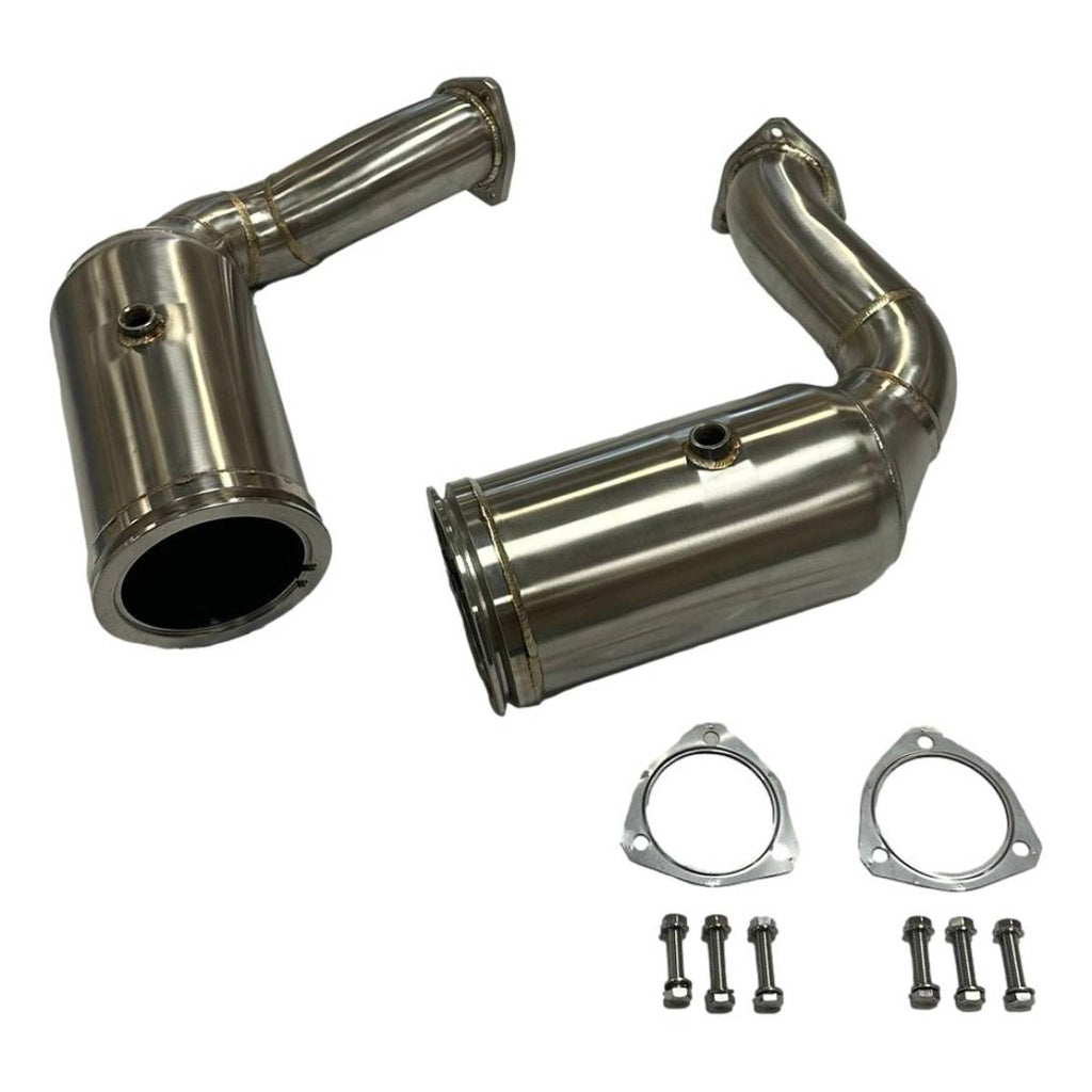 Porsche Cayenne Turbo 4.0T E3 Catless Downpipes