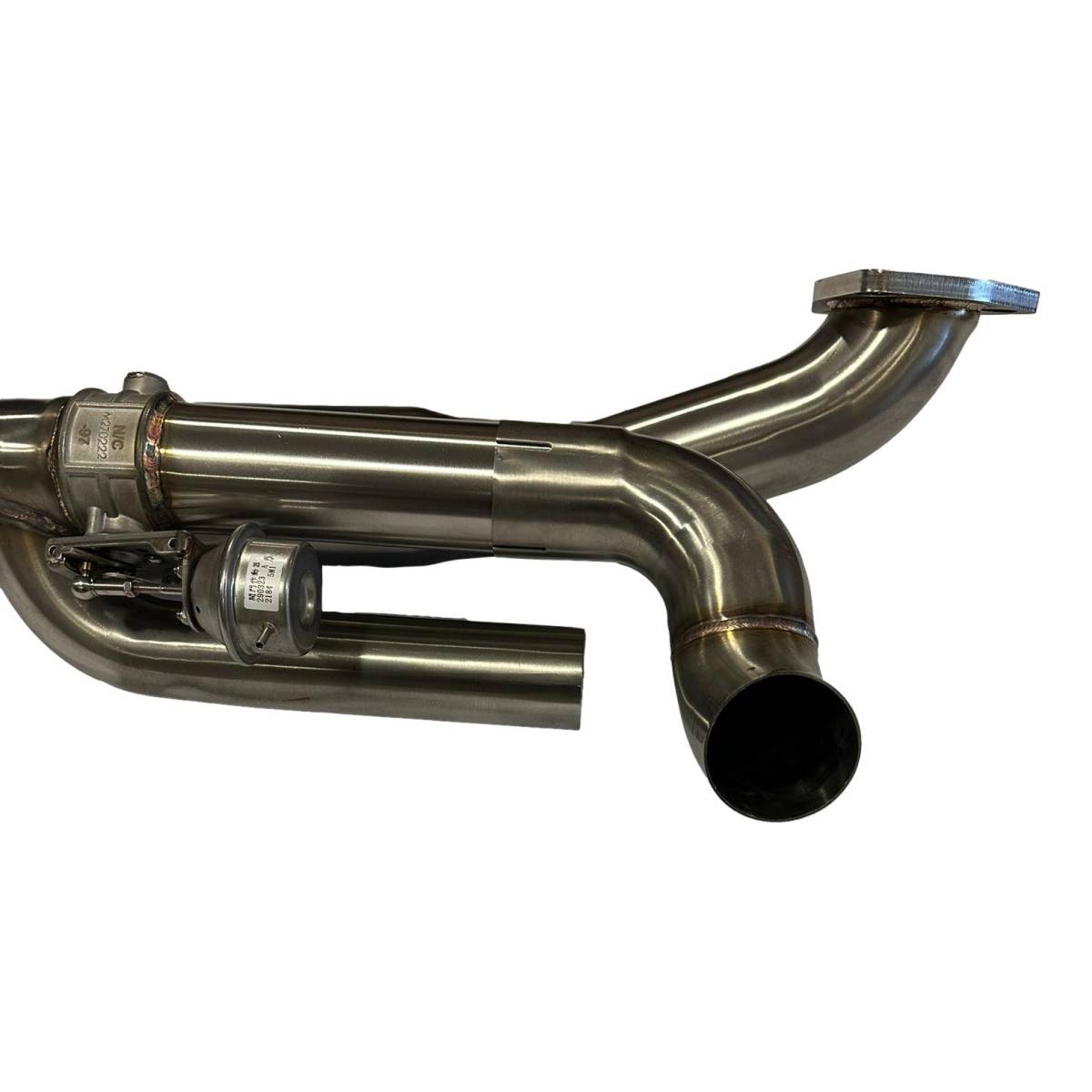 Porsche 911 991 Carrera Valved Rear X-Pipe