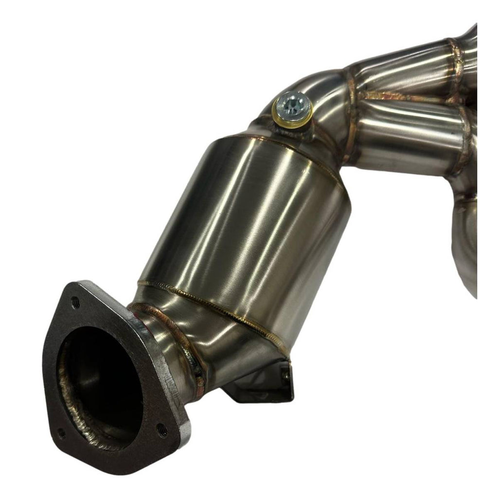 Porsche 982 718 Cayman GT4 RS Full Stainless Steel System with Carbon Tailpipes