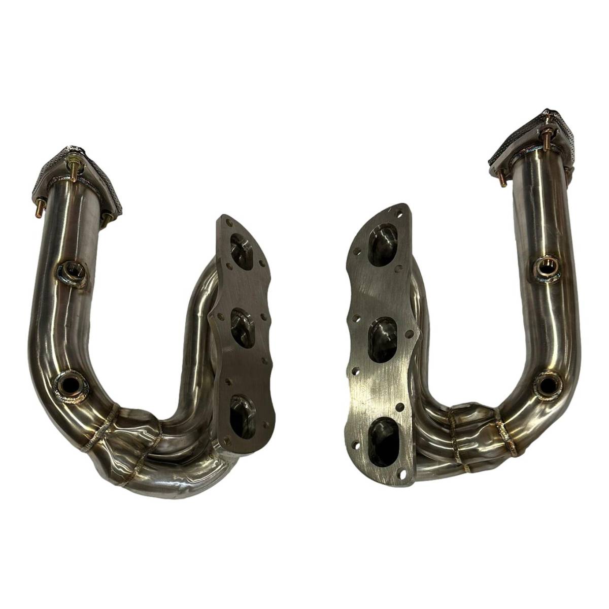 Porsche 911 991.2 Turbo Decat Exhaust Manifolds