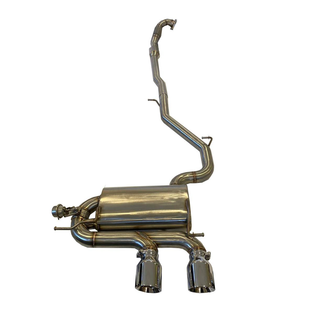 VW Golf R Mk6 Valvetronic Turbo Back Exhaust