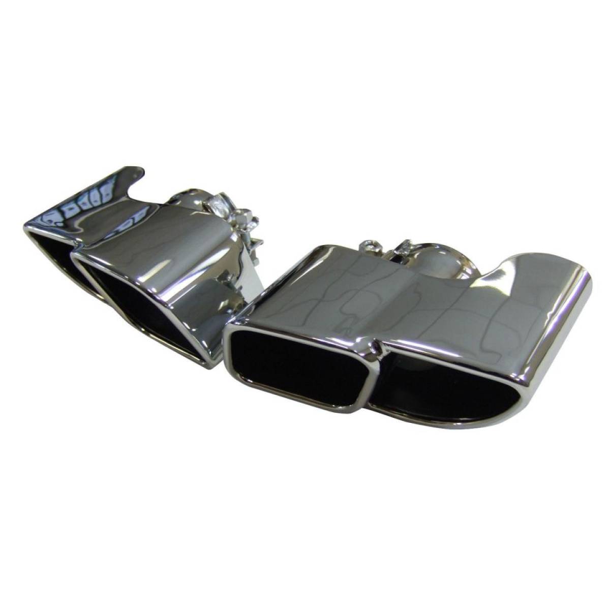 Porsche 911 997.1 Carrera Chrome Finish Exhaust Tailpipes