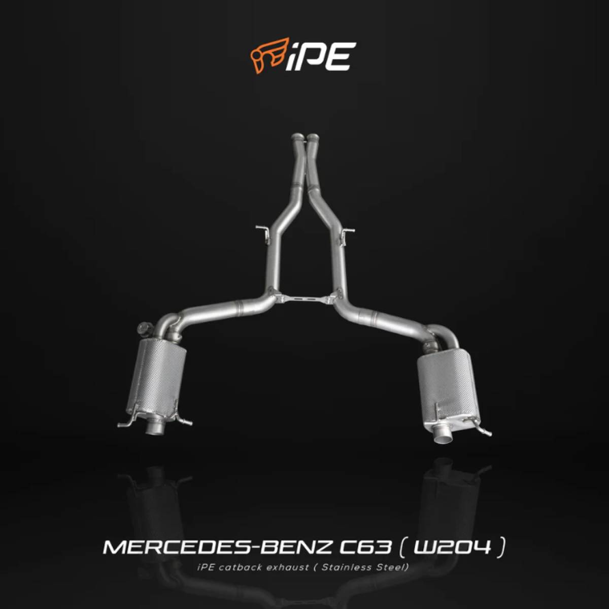 Mercedes-Benz AMG W204-C63 (Sedan) S204-C63 (Estate) C204-C63 (Coupe) 2007 - 2014 Cat Back System