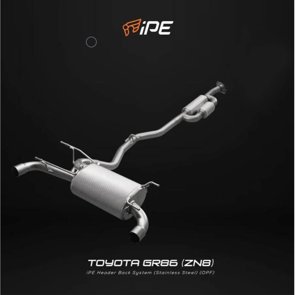 Toyota GR86 (ZN8) 2022 - Current Cat Back System OPF Version
