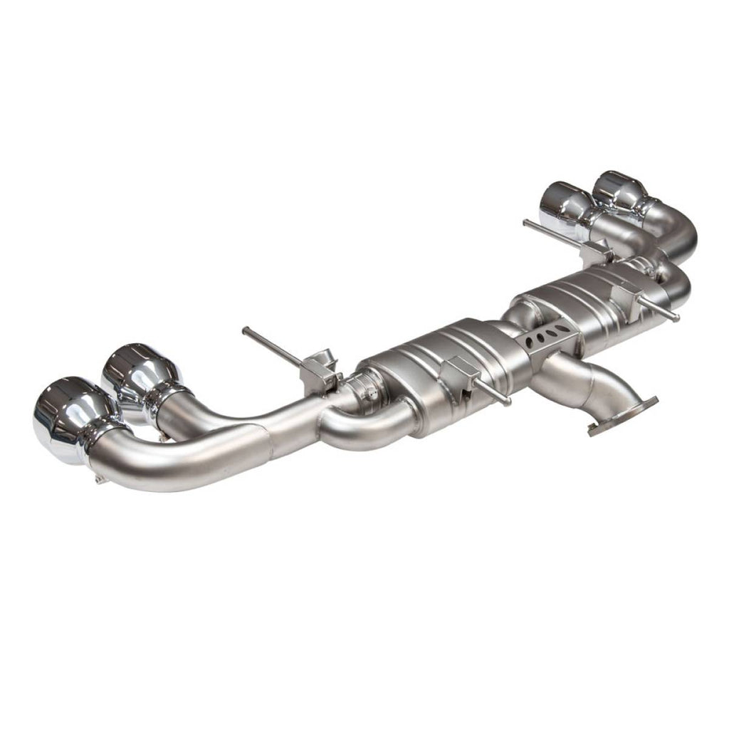 Nissan GTR 3.5" Turbo Back Valved Exhaust with 5 Inch Stainless Tailpipes