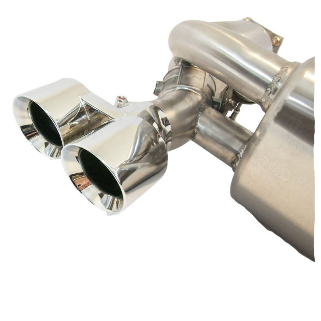 Porsche 911 997.1 Turbo Valvetronic Exhaust with Tailpipes