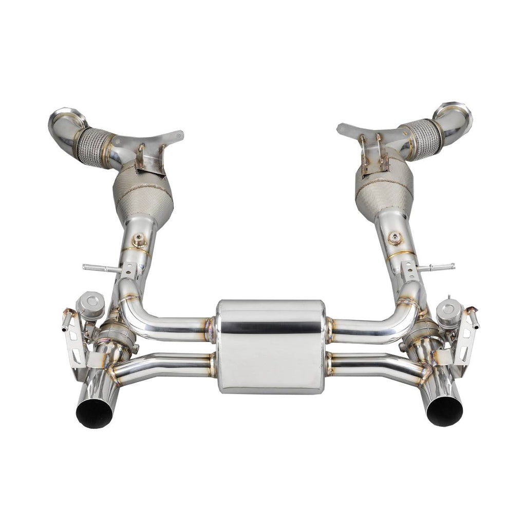Ferrari 488 Valvetronic 3 Inch Stainless Turbo Back Exhaust