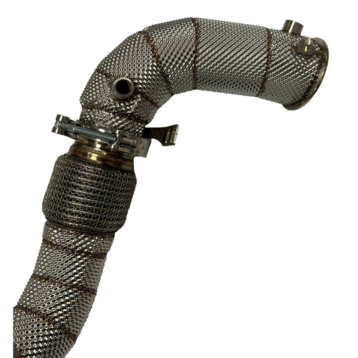 BMW X5M X6M F95 F96 Downpipes With Heat Shield