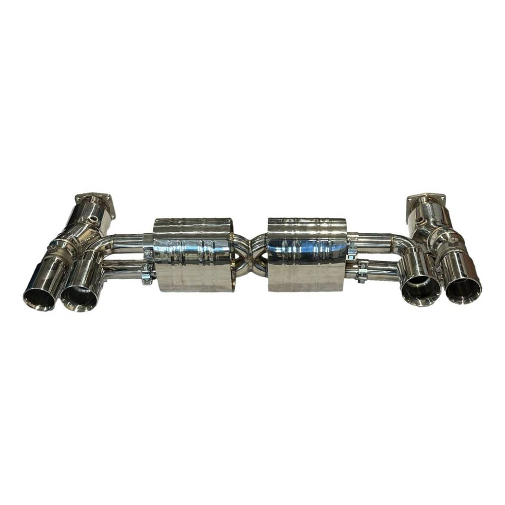 Porsche 911 991.1 Turbo Valvetronic Exhaust with Cats