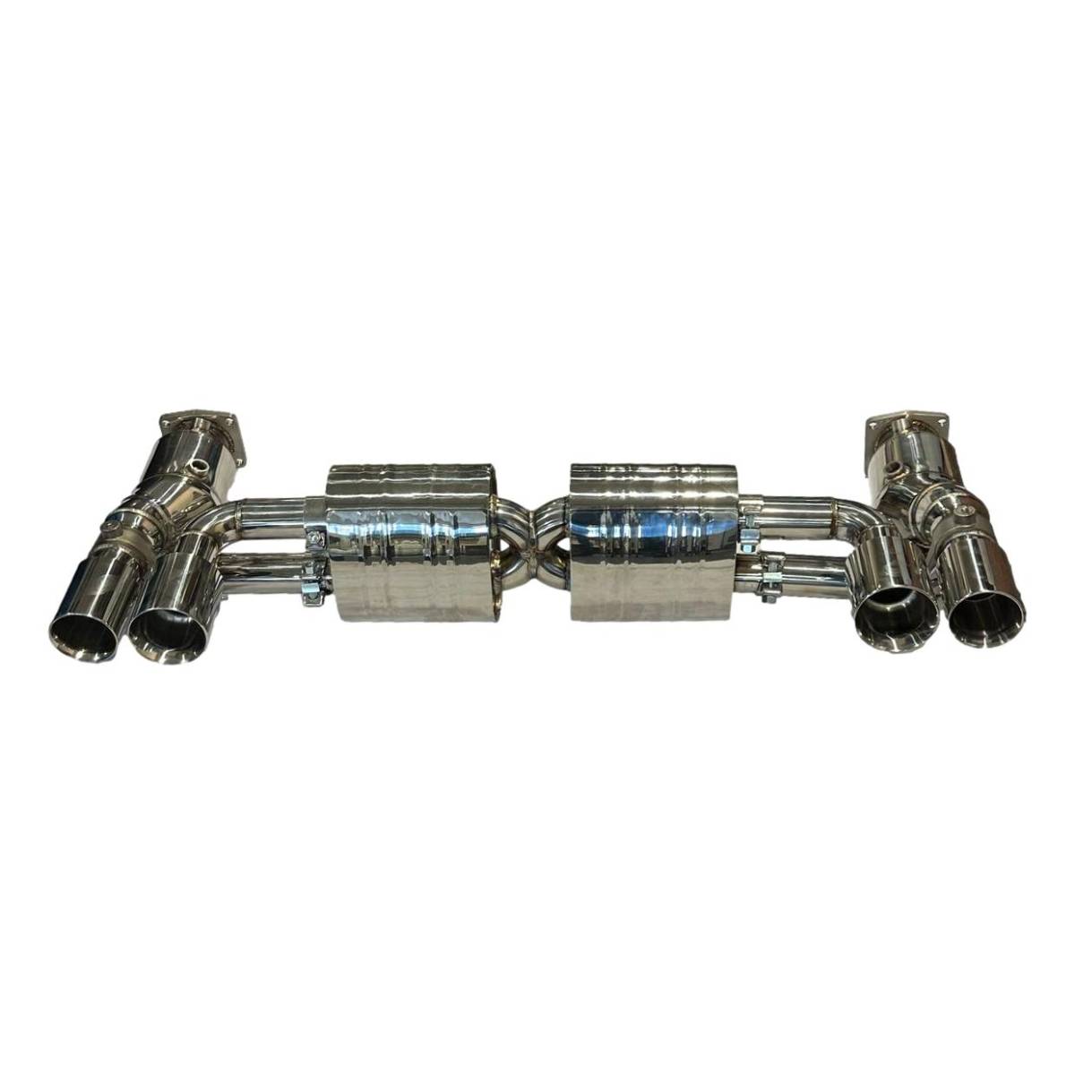 Porsche 911 991.1 Turbo Valvetronic Exhaust with Cats