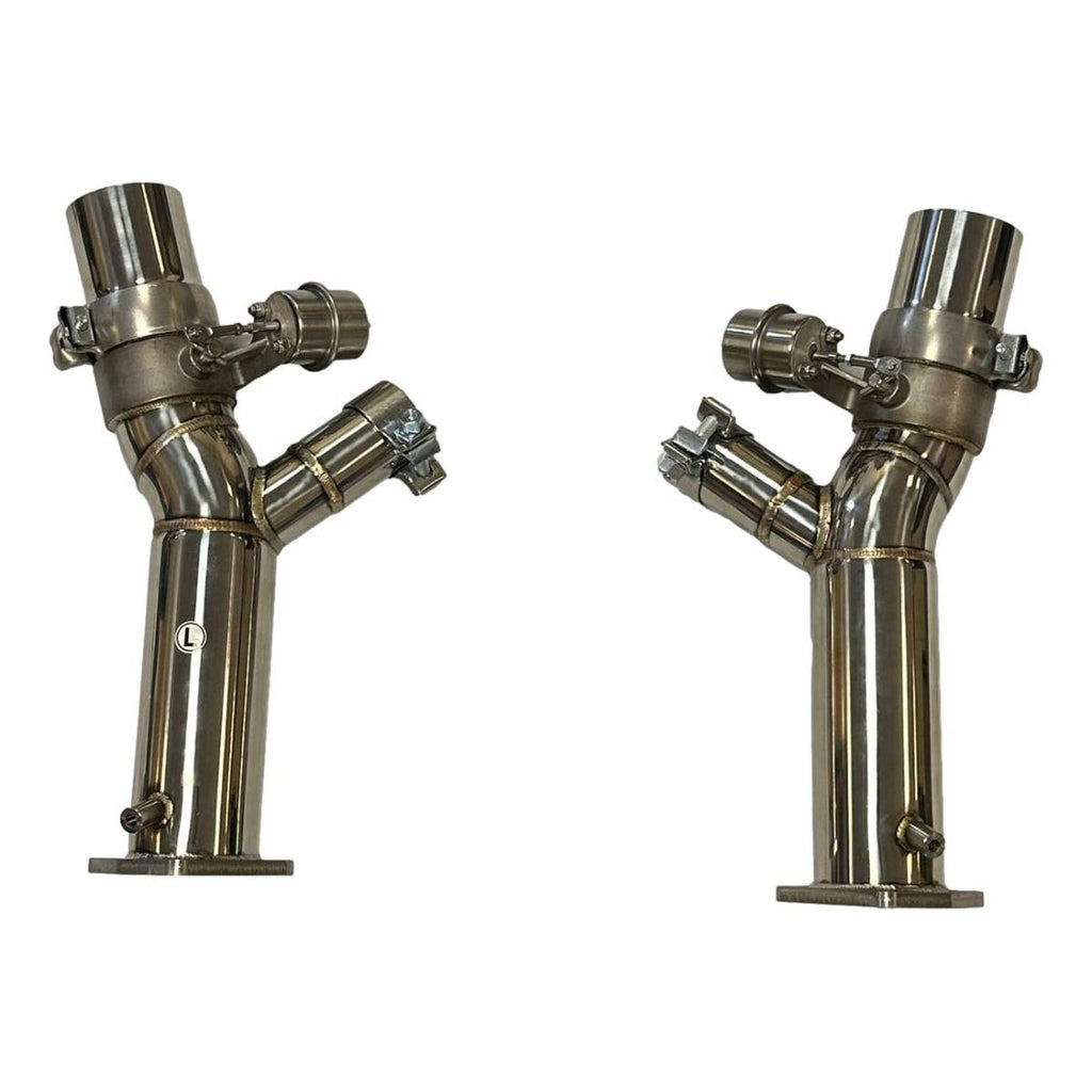 Porsche 911 997.1 Turbo Exhaust with Tips & Decat
