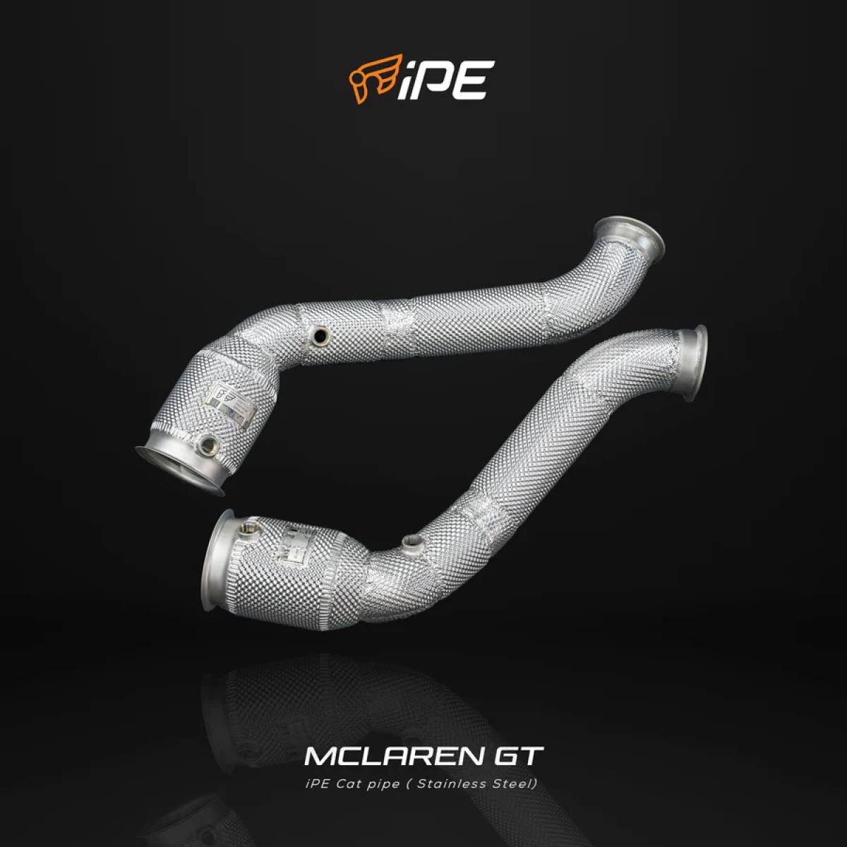 McLaren GT 2019 - Current Catted Downpipe + Stainless Steel Heat Shield