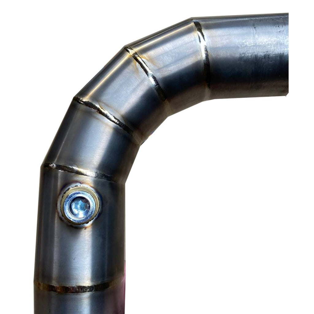 Porsche 911 991.1 Turbo Titanium Valved Exhaust Burnt Tailpipes