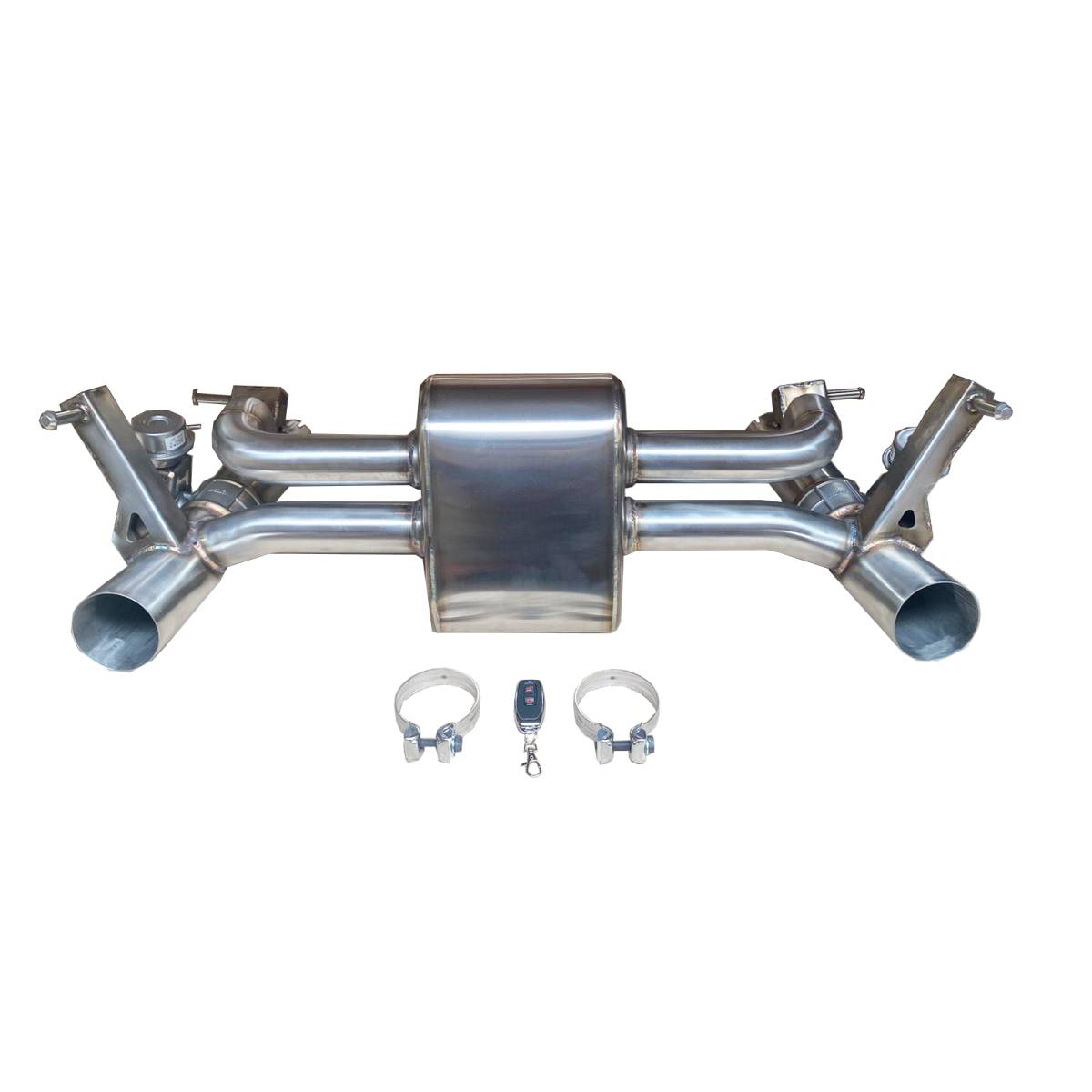 Ferrari 488 Valvetronic 3 Inch Stainless Turbo Back Exhaust