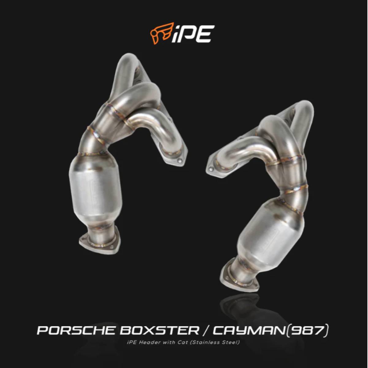 Porsche 987.1 Boxster 987.1 Cayman 2005 - 2009 Header with Cat Pipe