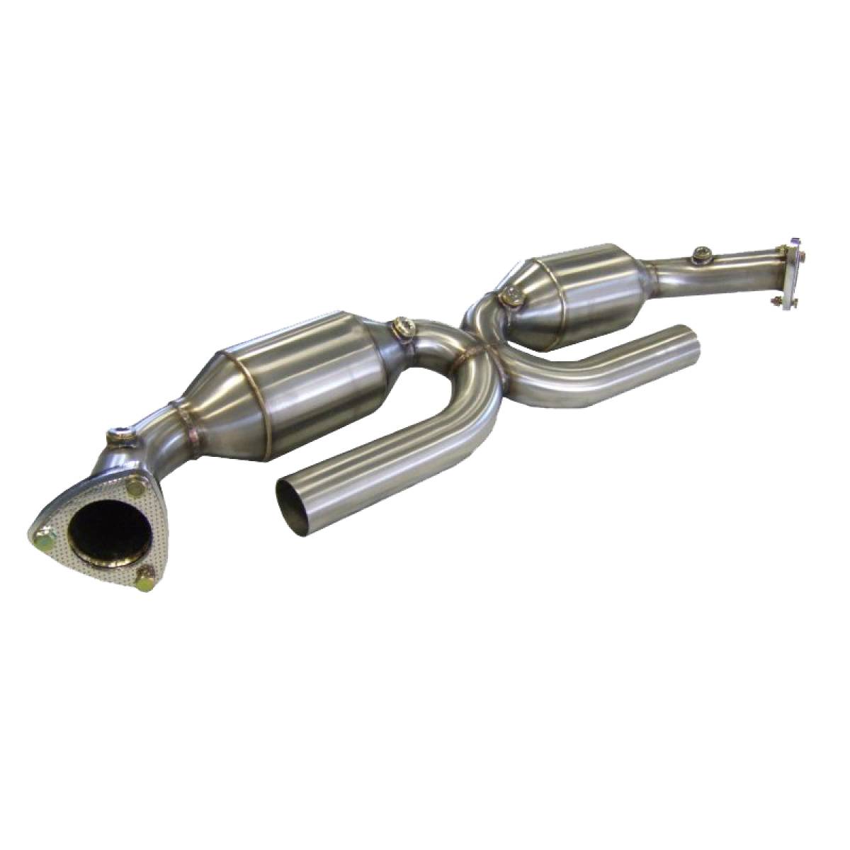Porsche 911 996 Carrera X-Pipe 200CPSI Exhaust Catalytic Converters