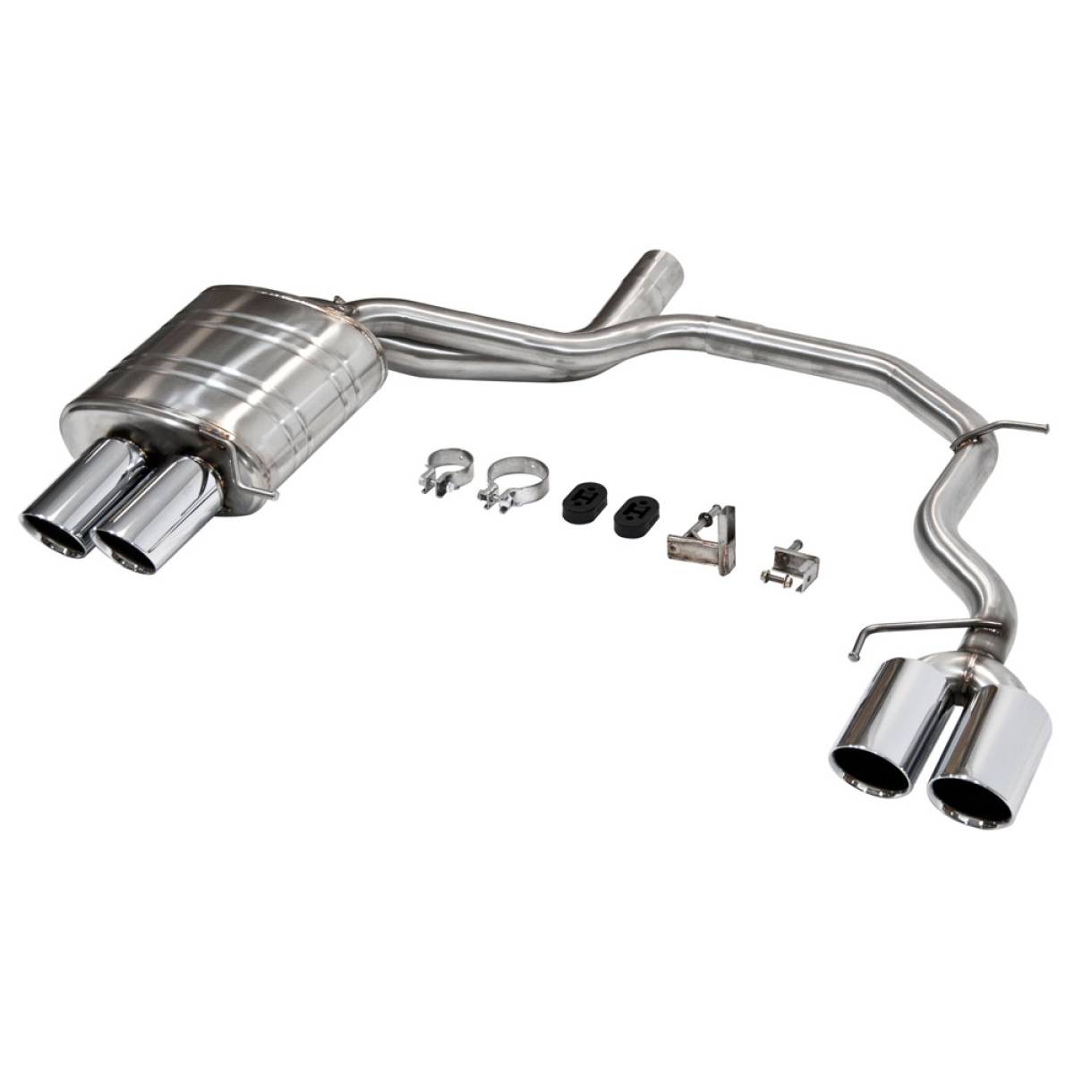 BMW F10 523i 5 Series Cat Back Exhaust M5 Style