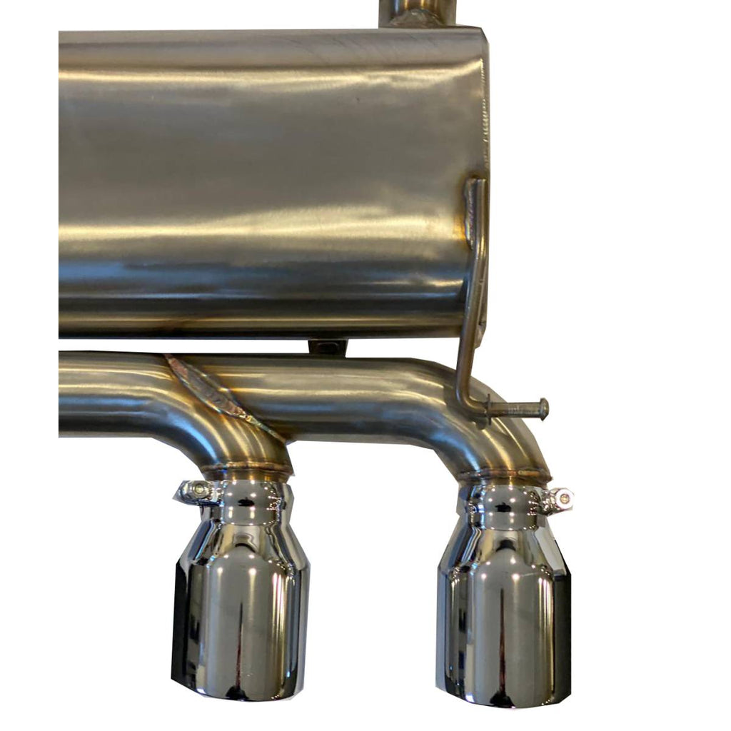 VW Golf R Mk6 Valvetronic Turbo Back Exhaust