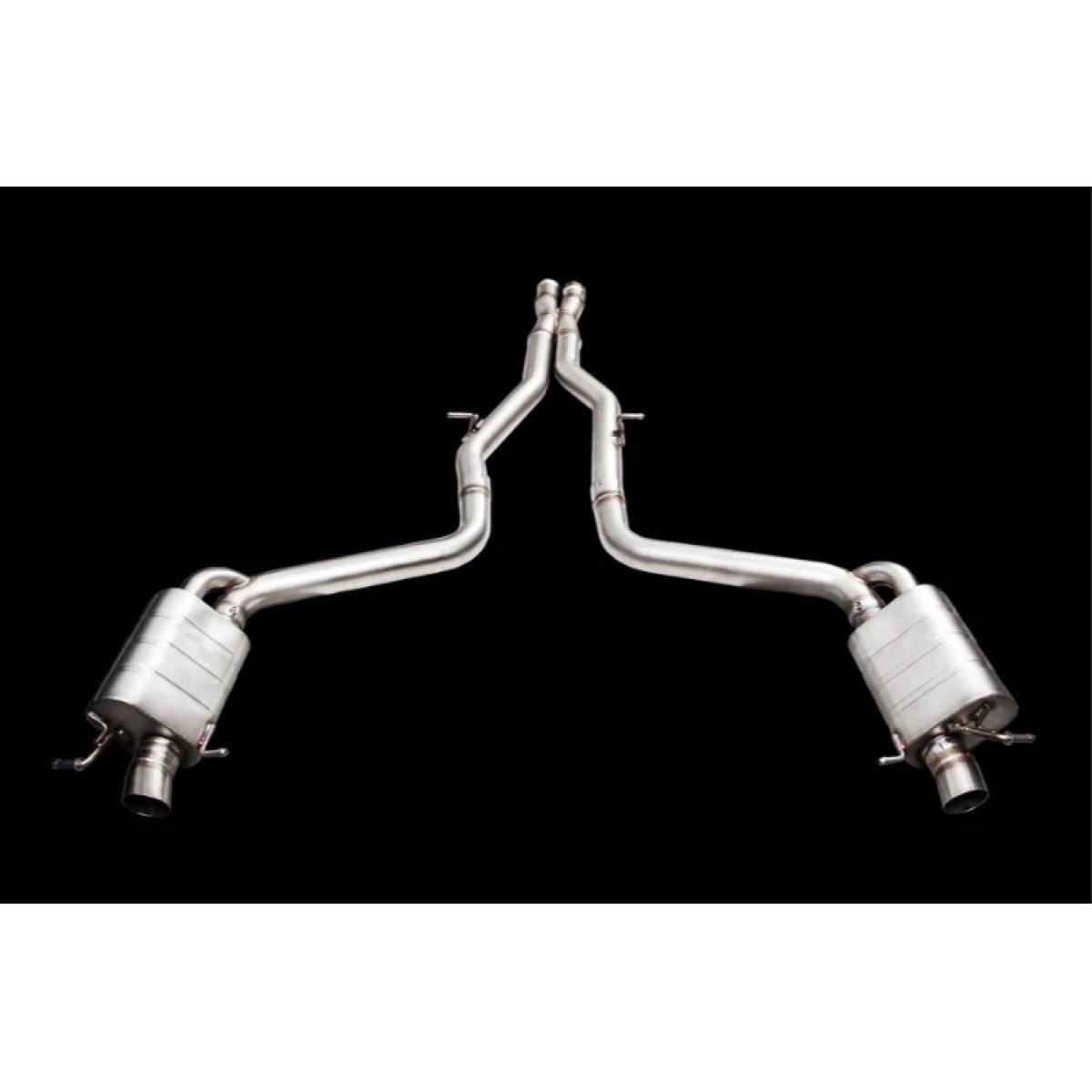 Mercedes-Benz E63/E63S AMG  2016 - Current Cat Back System Electric Valvetronic Muffler (Factory Version)