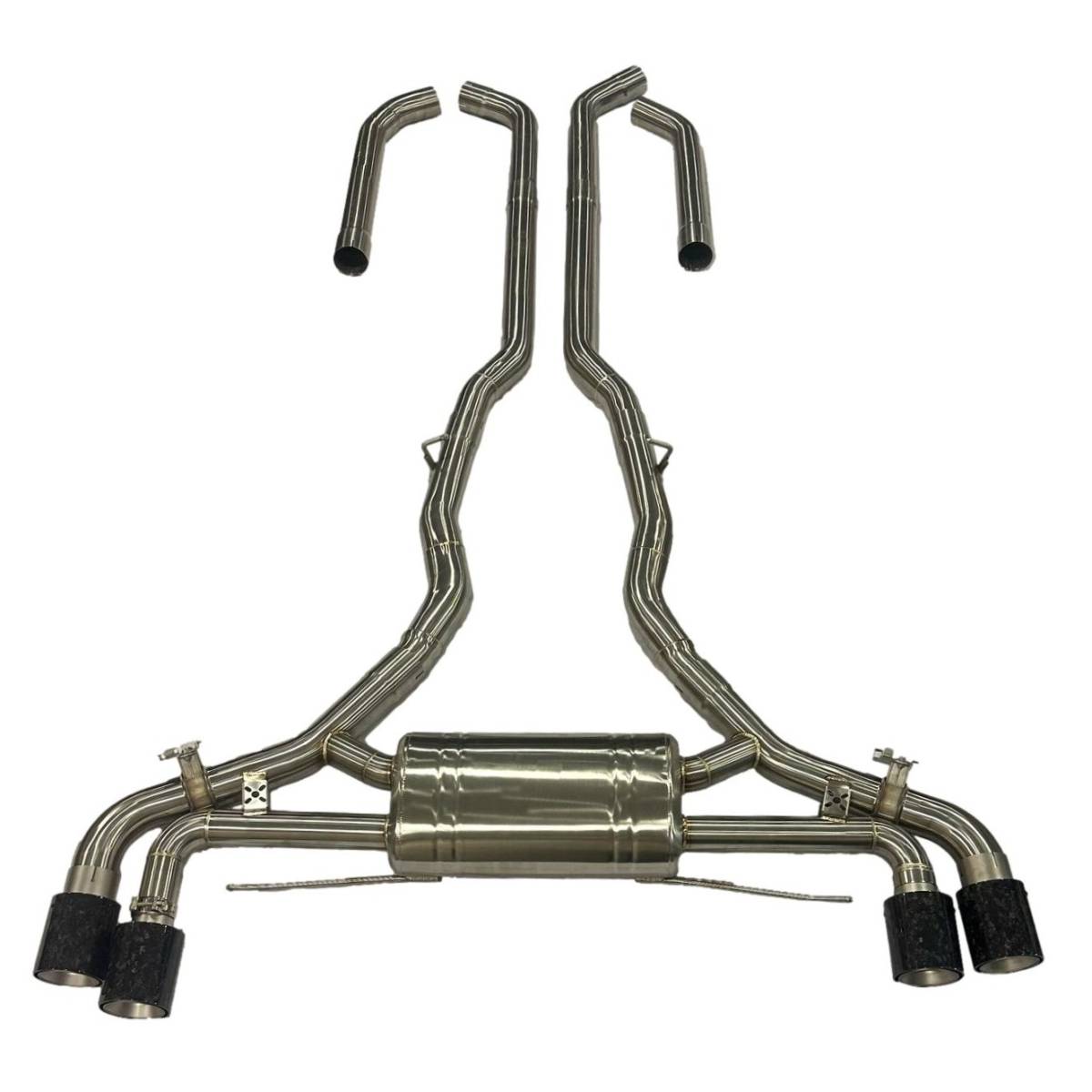 BMW X5M F95 X6M F96 Stainless Steel Cat Back Exhaust (With OPF)