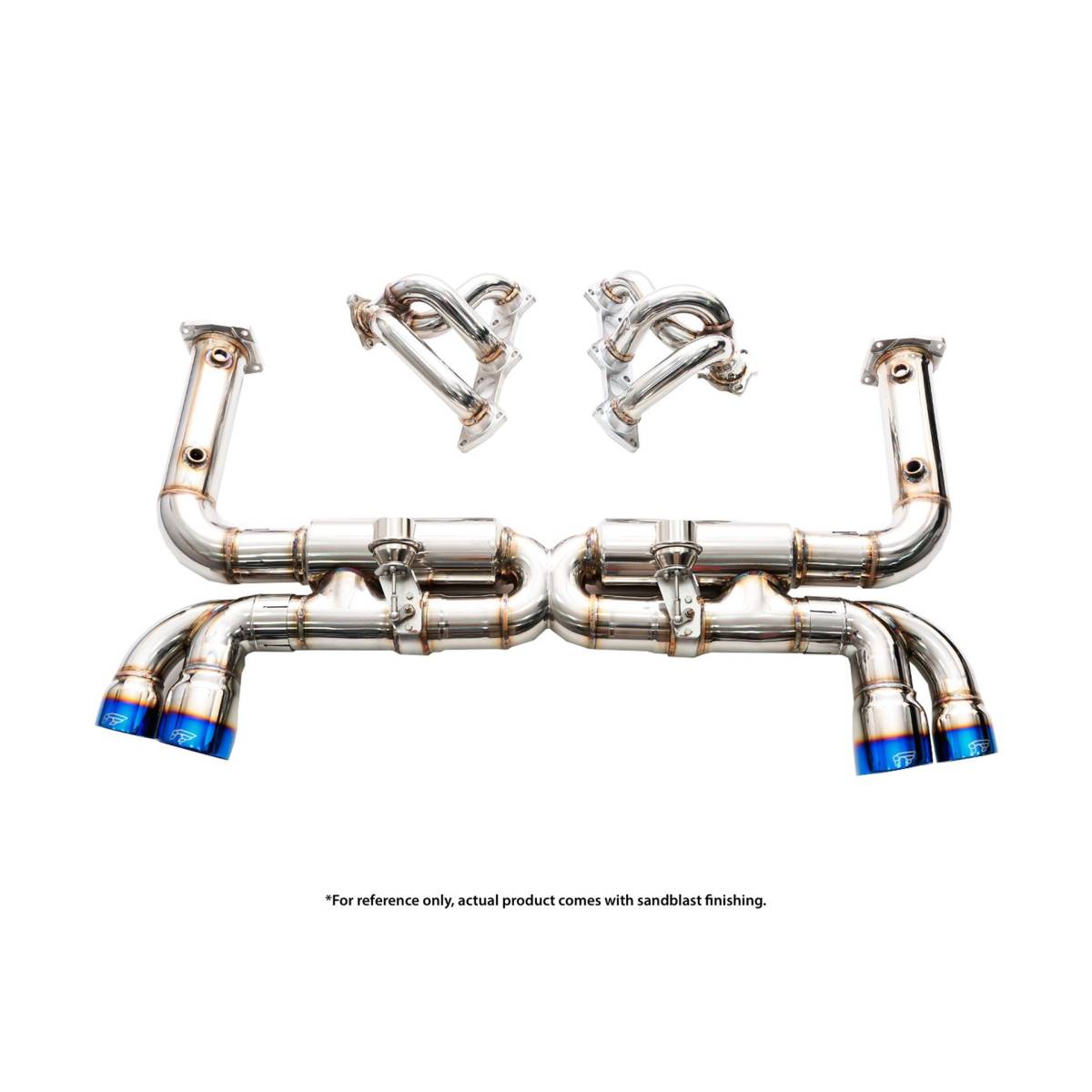 Porsche 996 Turbo / Turbo S 2000 - 2006 Catless Downpipe with Valvetronic Muffler